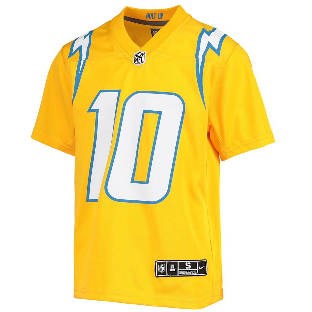 Justin Herbert Los Angeles Chargers Youth Inverted Team Game Jersey - Gold | Nike sale