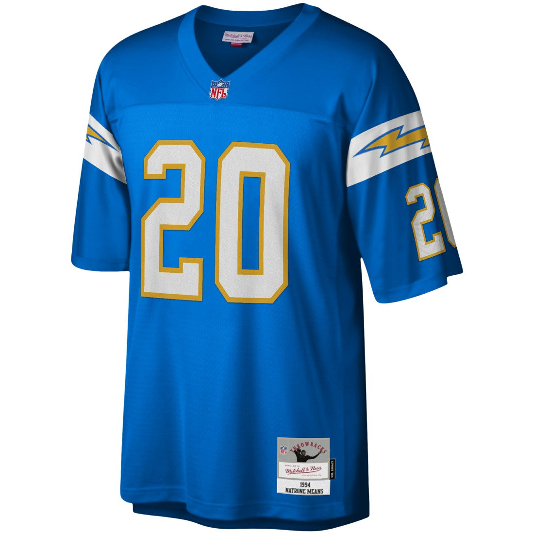 Natrone Means Los Angeles Chargers Legacy Replica Jersey - Powder Blue outlet