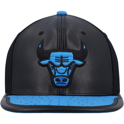 Chicago Bulls Day One Snapback Hat - Black/Royal | Mitchell & Ness shop
