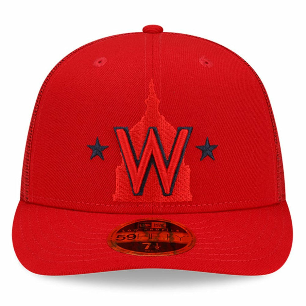 Washington Nationals 2023 Batting Practice 59FIFTY Fitted Hat - Red | New Era
