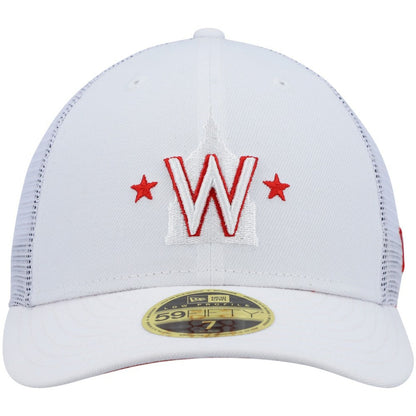 Washington Nationals 2022 Batting Practice Low Profile 59FIFTY Fitted Hat - White | New Era