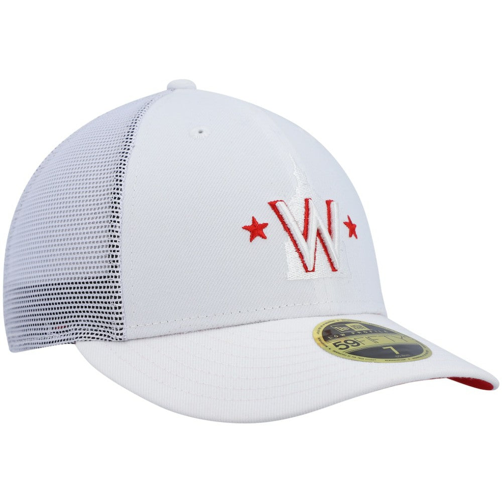 Washington Nationals 2022 Batting Practice Low Profile 59FIFTY Fitted Hat - White | New Era
