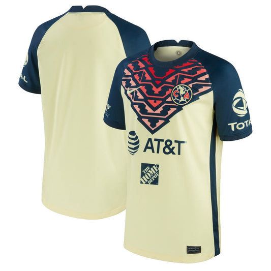 Club America Youth 2021/22 Home Breathe Stadium Replica Jersey - Yellow | Nike online