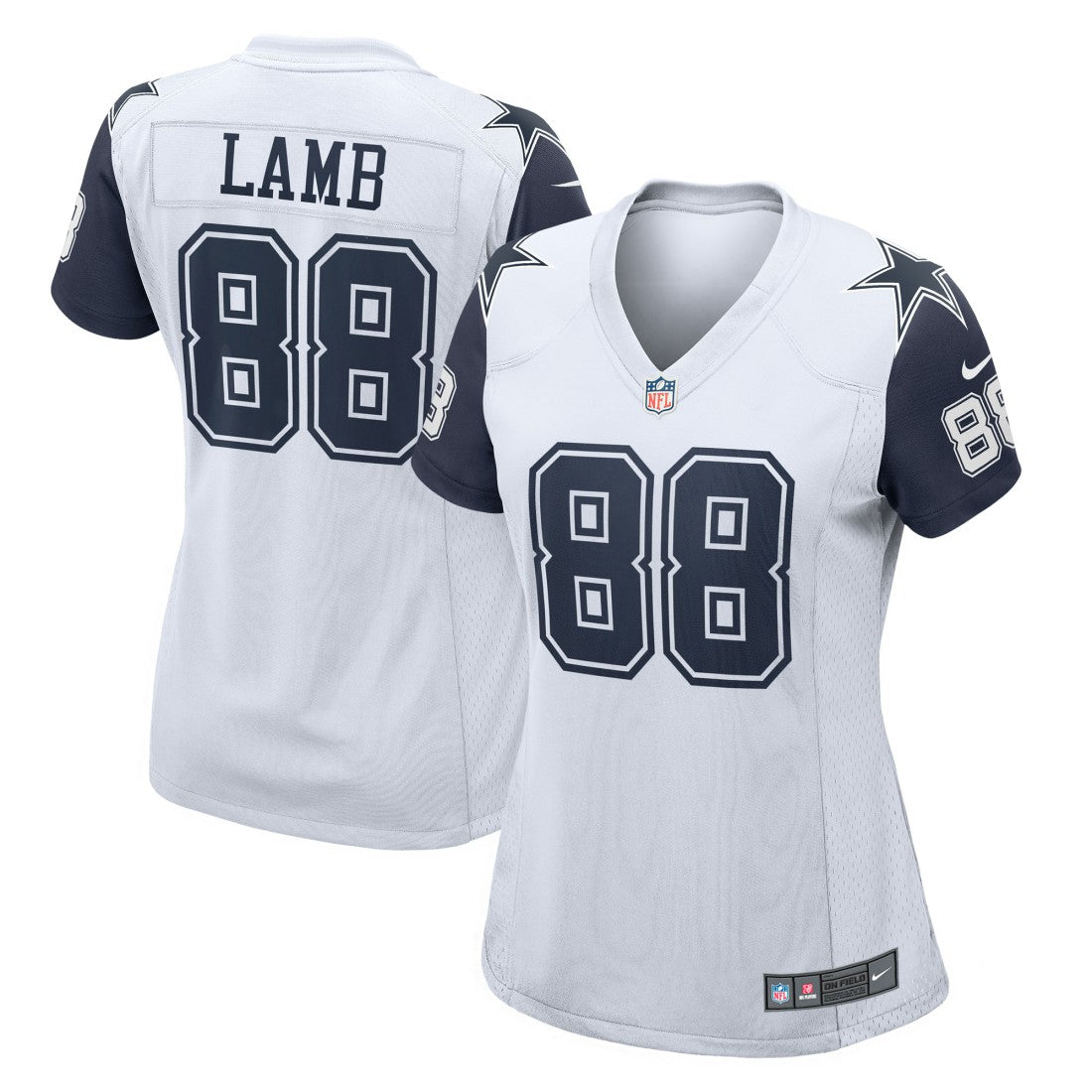 CeeDee Lamb Dallas Cowboys Women's 2nd Alternate Game Jersey - White | Nike online
