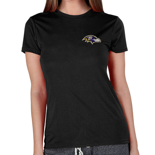 Baltimore Ravens Concepts Sport Women's Marathon Knit Lounge Top - Black discount