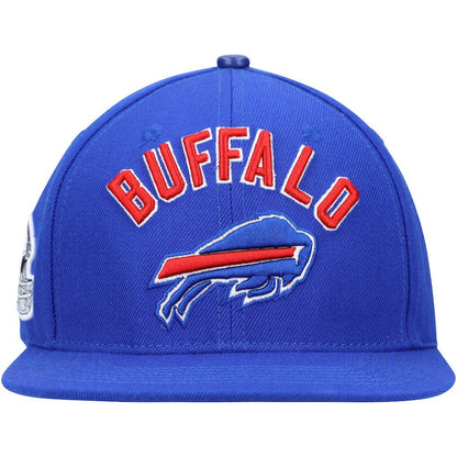 Buffalo Bills Pro Standard Stacked Snapback Hat - Royal sale