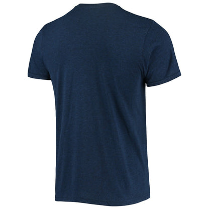 Chicago White Sox Homage Hand-Drawn Logo Tri-Blend T-Shirt - Navy