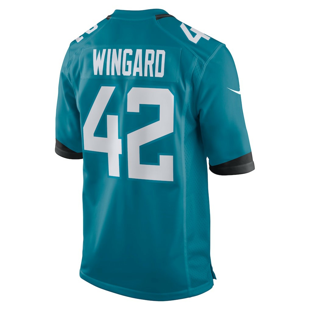 Andrew Wingard Jacksonville Jaguars Game Jersey - Teal | Nike for sale