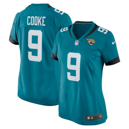 Logan Cooke Jacksonville Jaguars Women's Game Jersey - Teal | Nike online