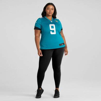 Logan Cooke Jacksonville Jaguars Women's Game Jersey - Teal | Nike online