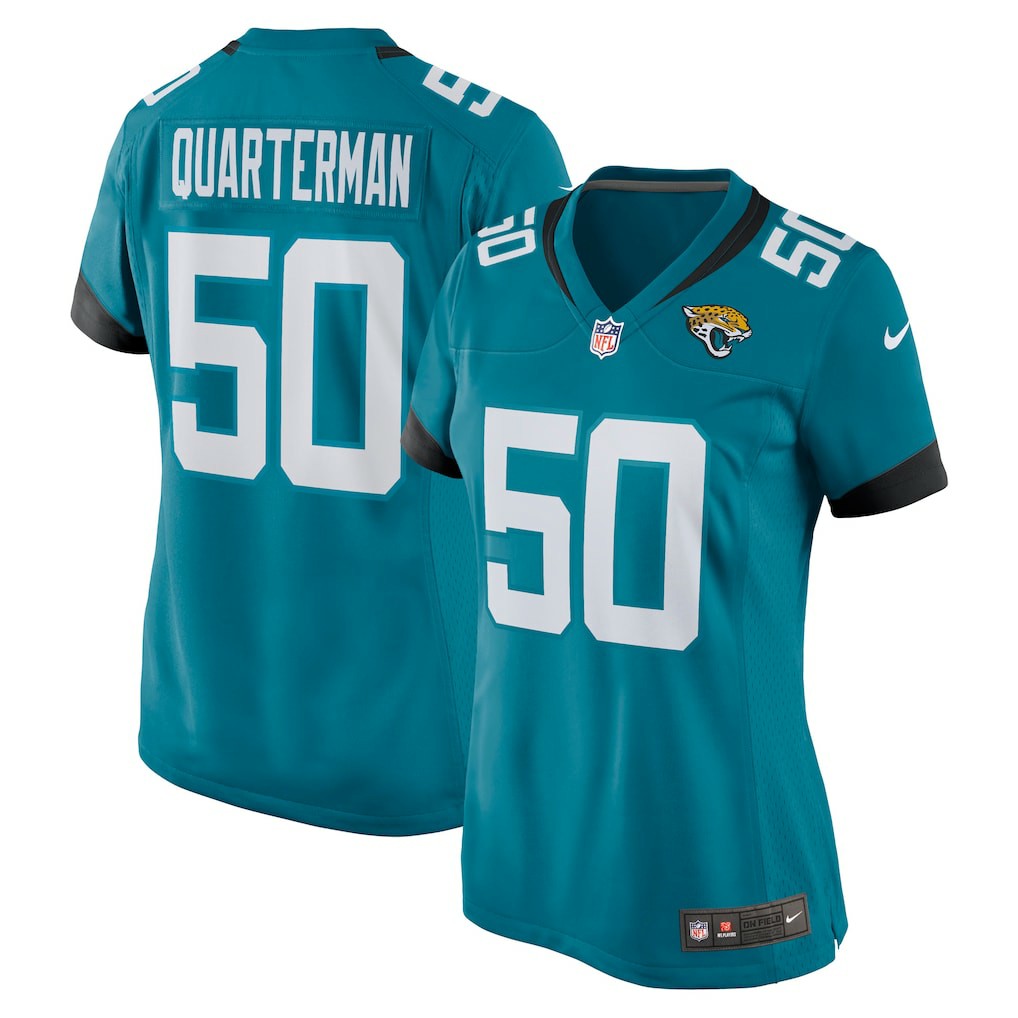 Shaquille Quarterman Jacksonville Jaguars Women's Game Jersey - Teal | Nike for sale