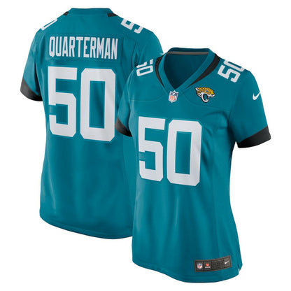 Shaquille Quarterman Jacksonville Jaguars Women's Game Jersey - Teal | Nike for sale