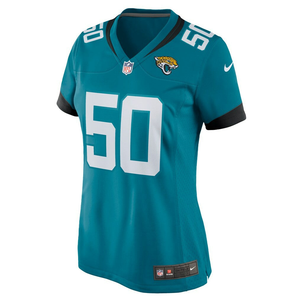 Shaquille Quarterman Jacksonville Jaguars Women's Game Jersey - Teal | Nike for sale