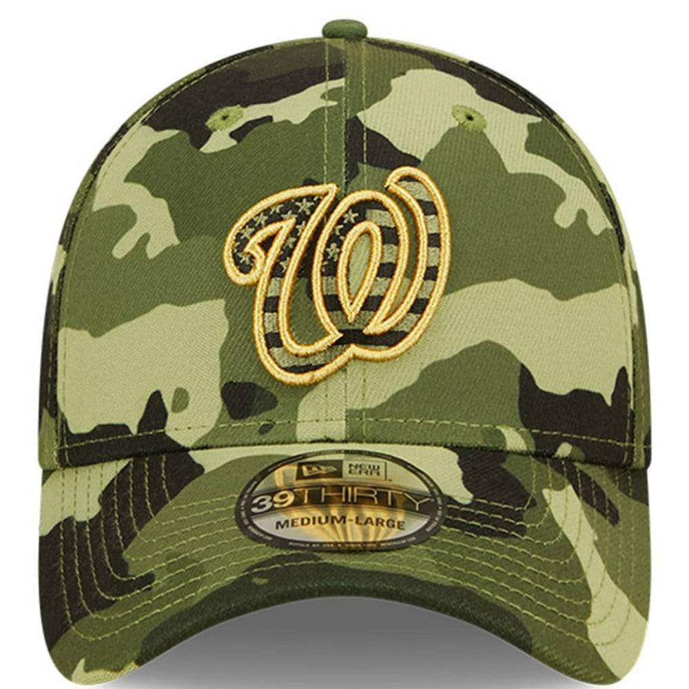 Washington Nationals 2022 Armed Forces Day 39THIRTY Flex Hat - Camo | New Era