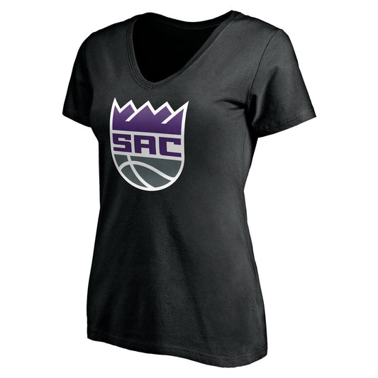 Sacramento Kings Women's Personalized Playmaker Team V-Neck T-Shirt - Black online