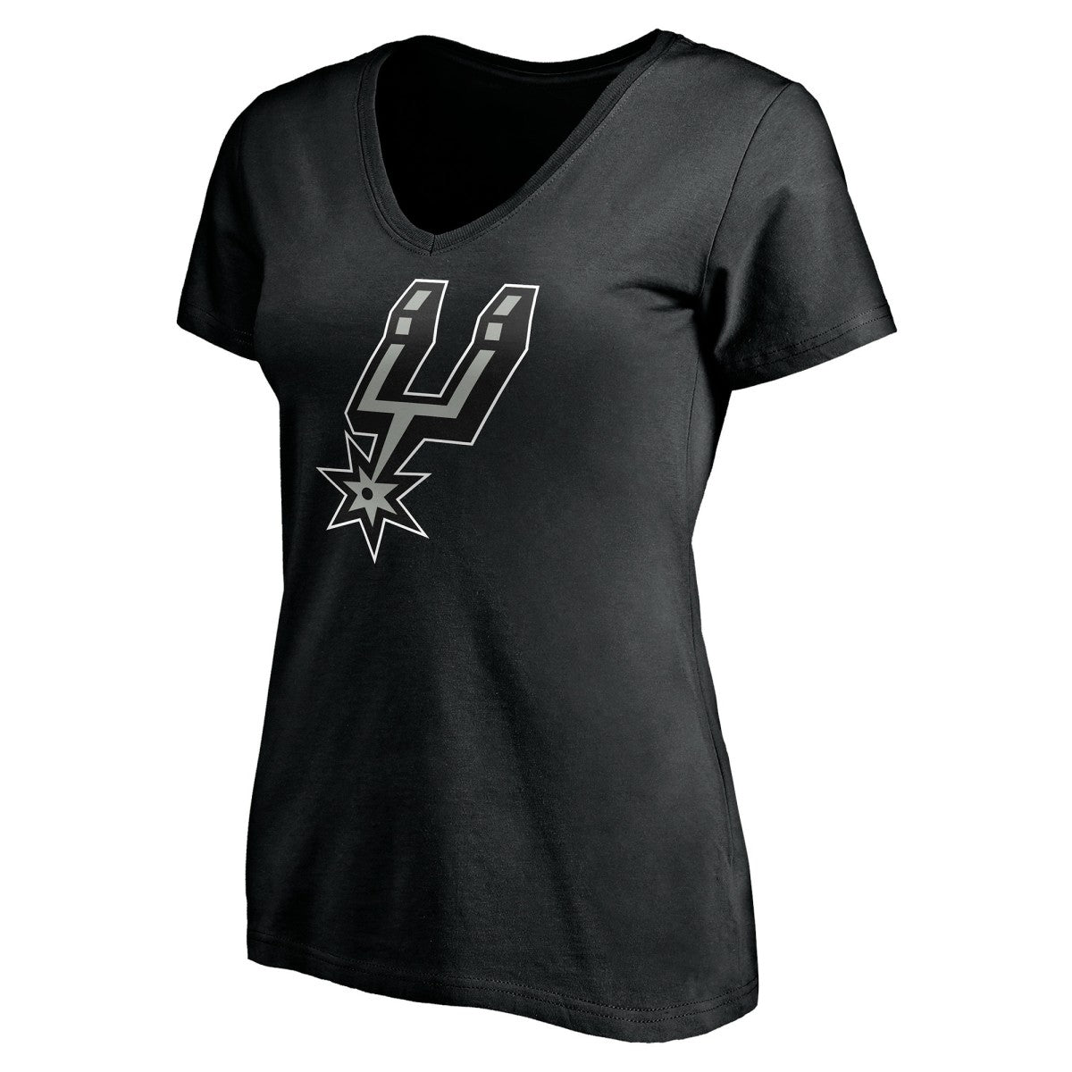 San Antonio Spurs Women's Personalized Playmaker Team V-Neck T-Shirt - Black shop