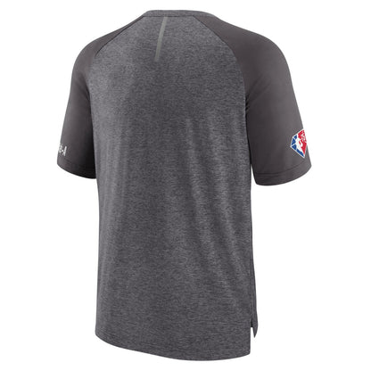 Washington Wizards 2022 Noches Ene-Be-A Core Shooting Raglan T-Shirt - Heathered Gray | Fanatics online