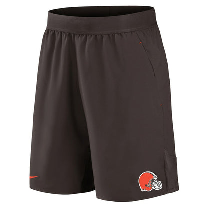 Cleveland Browns Stretch Woven Shorts - Brown | Nike discount