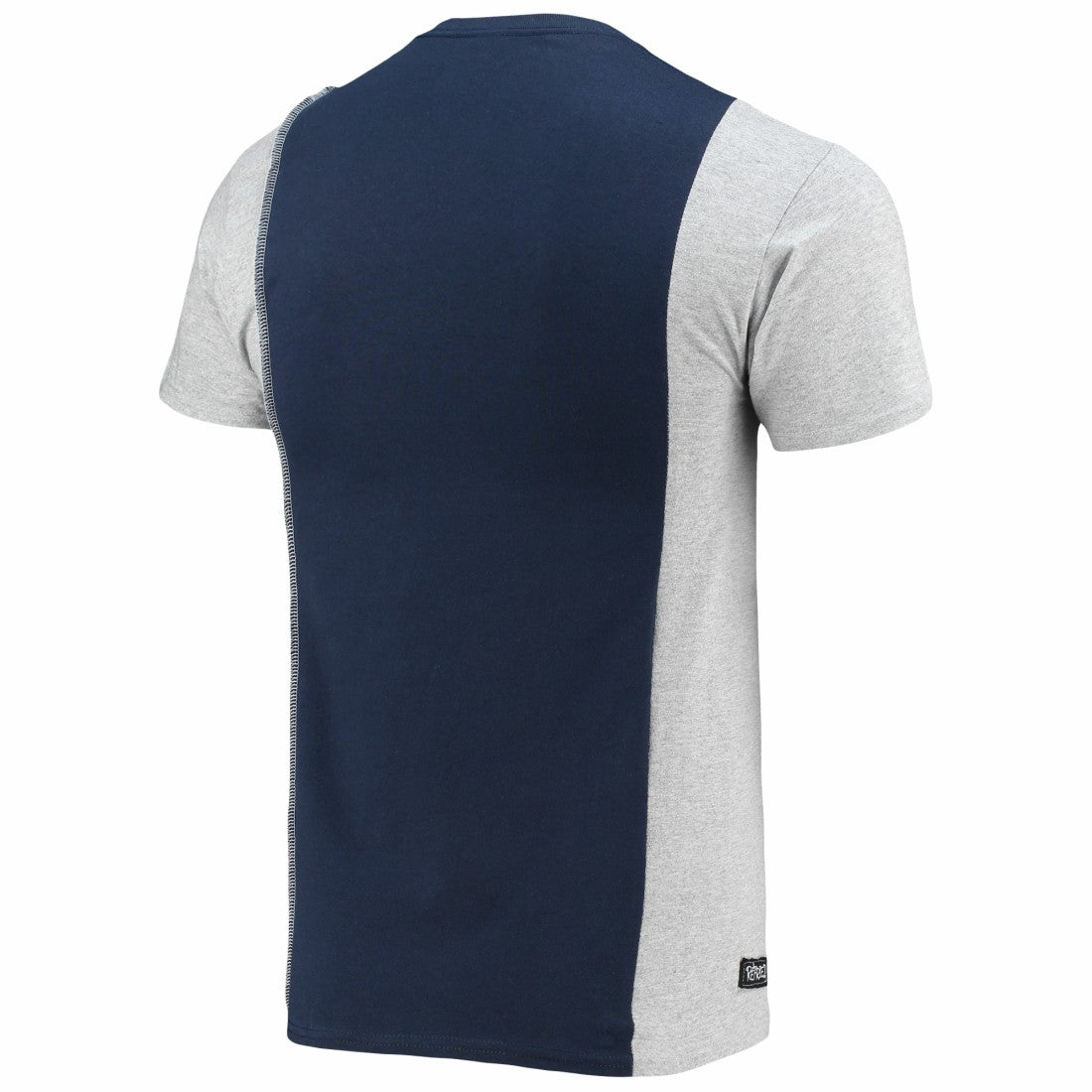 Tennessee Titans Refried Apparel Sustainable Split T-Shirt - Navy/Heathered Gray sale