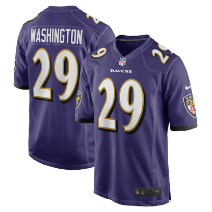 Ar'Darius Washington Baltimore Ravens Player Game Jersey - Purple | Nike online