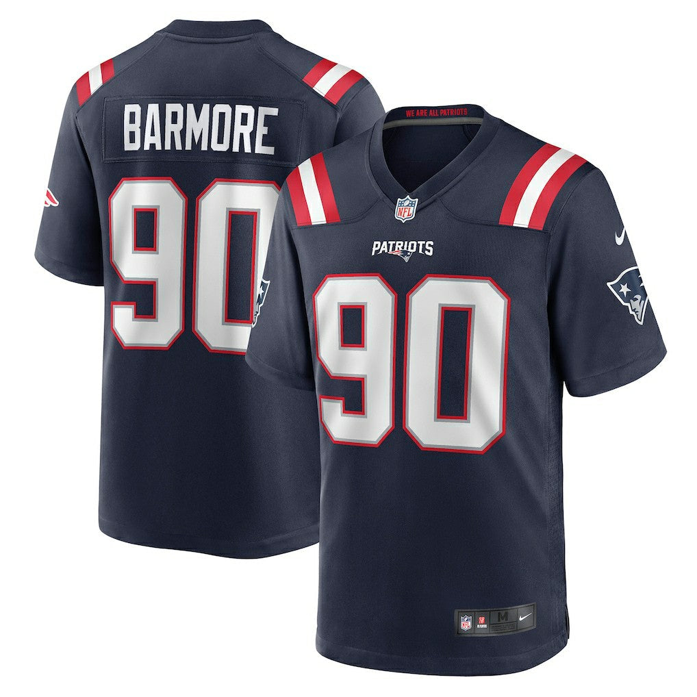 Christian Barmore New England Patriots Player Game Jersey - Navy | Nike online