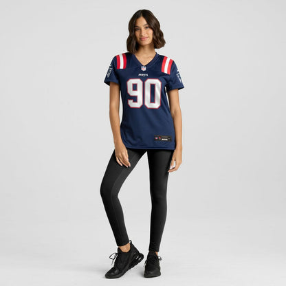 Christian Barmore New England Patriots Women's Game Jersey - Navy | Nike sale