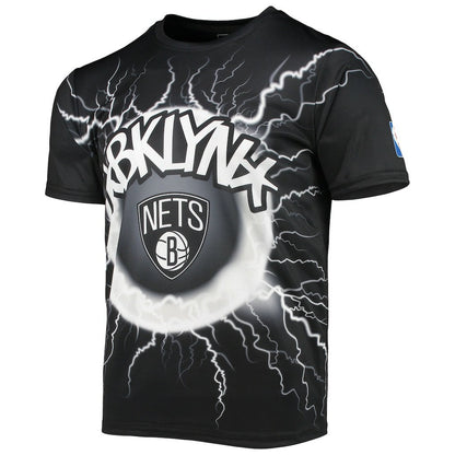 Brooklyn Nets FISLL Tornado Bolt T-Shirt - Black online