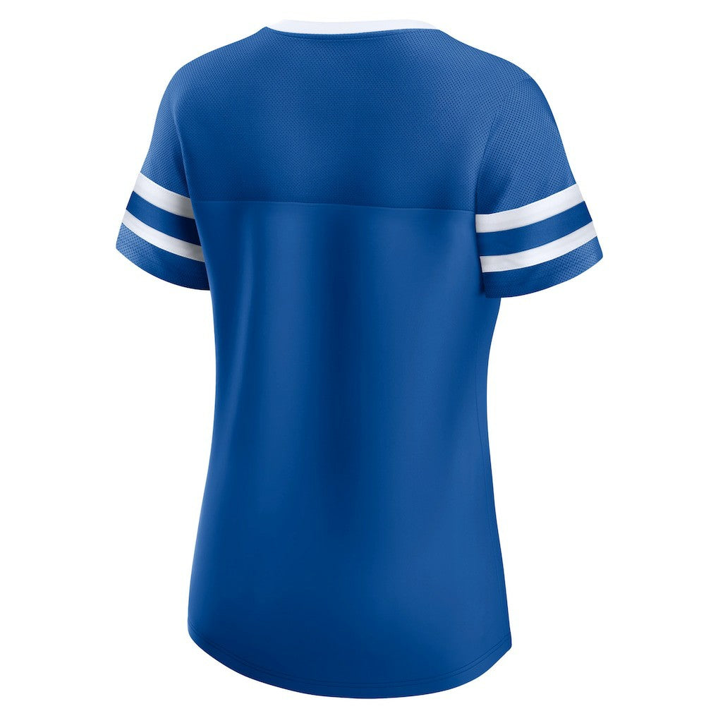 Indianapolis Colts Women's Original State Lace-Up T-Shirt - Royal online