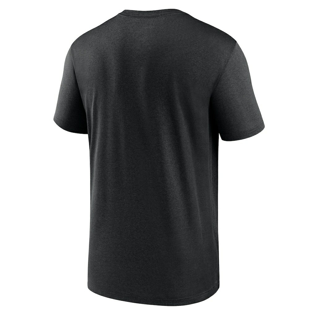Carolina Panthers Horizontal Lockup Legend Performance T-Shirt - Black | Nike online