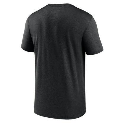 Carolina Panthers Horizontal Lockup Legend Performance T-Shirt - Black | Nike online