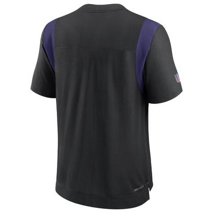Baltimore Ravens Sideline Tonal Logo Performance Player T-Shirt - Black | Nike cheap