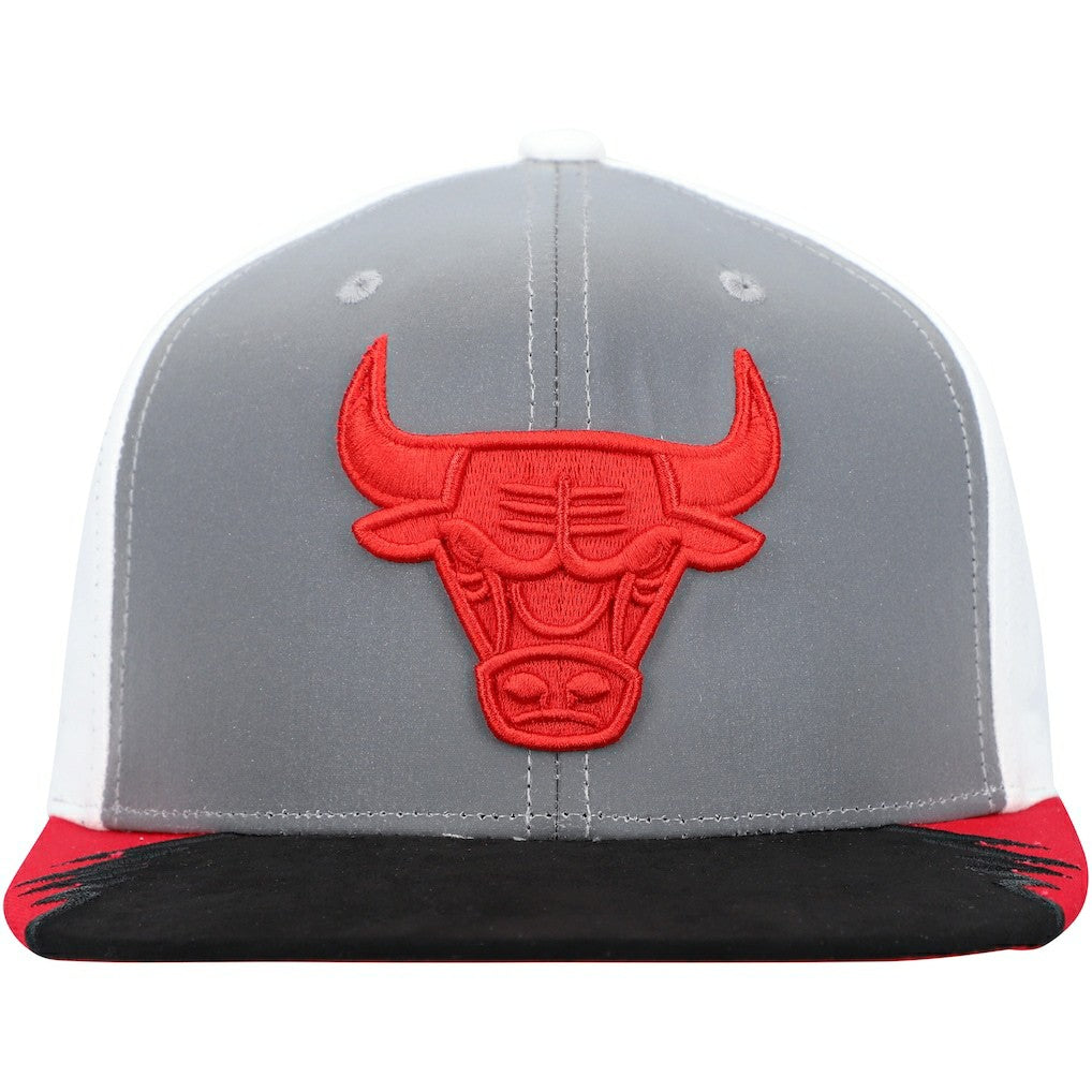 Chicago Bulls Day 5 Snapback Hat - Gray/White | Mitchell & Ness discount