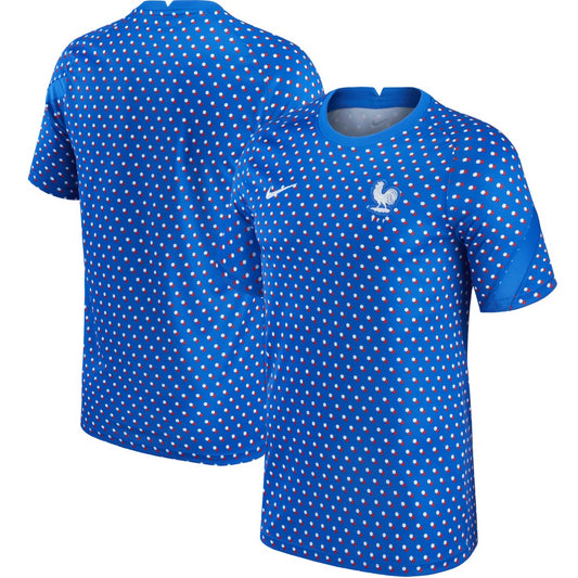 France Women's National Team 2021/22 Pre-Match Top - Blue | Nike sale
