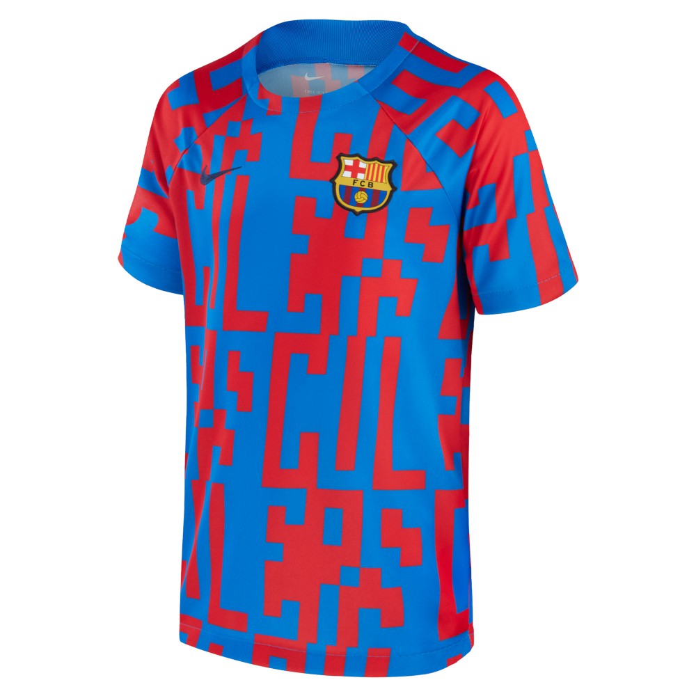 Barcelona 2022/23 Pre-Match Top - Blue | Nike shop