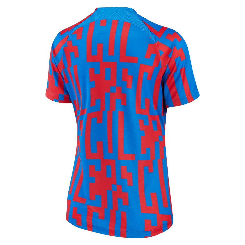 Barcelona Women's 2022/23 Pre-Match Home Performance Top - Blue | Nike discount