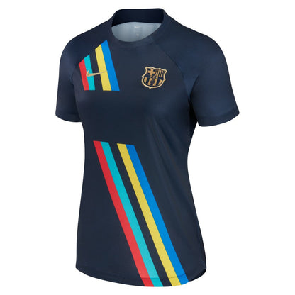 Barcelona Women's 2022/23 Pre-Match AWAY Performance Top - Navy | Nike outlet
