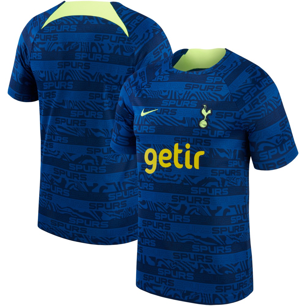 Tottenham Hotspur Youth 2022 Pre-Match Raglan Performance Top - Blue | Nike on sale