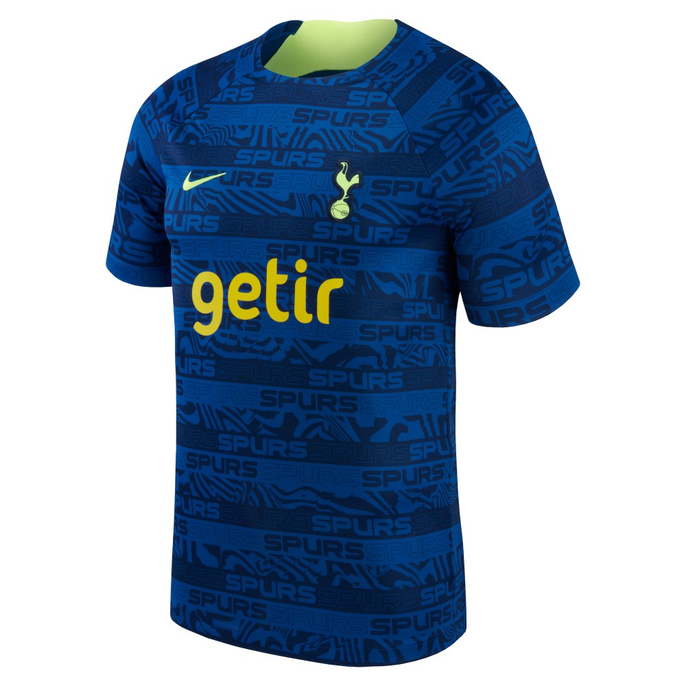 Tottenham Hotspur Youth 2022 Pre-Match Raglan Performance Top - Blue | Nike on sale