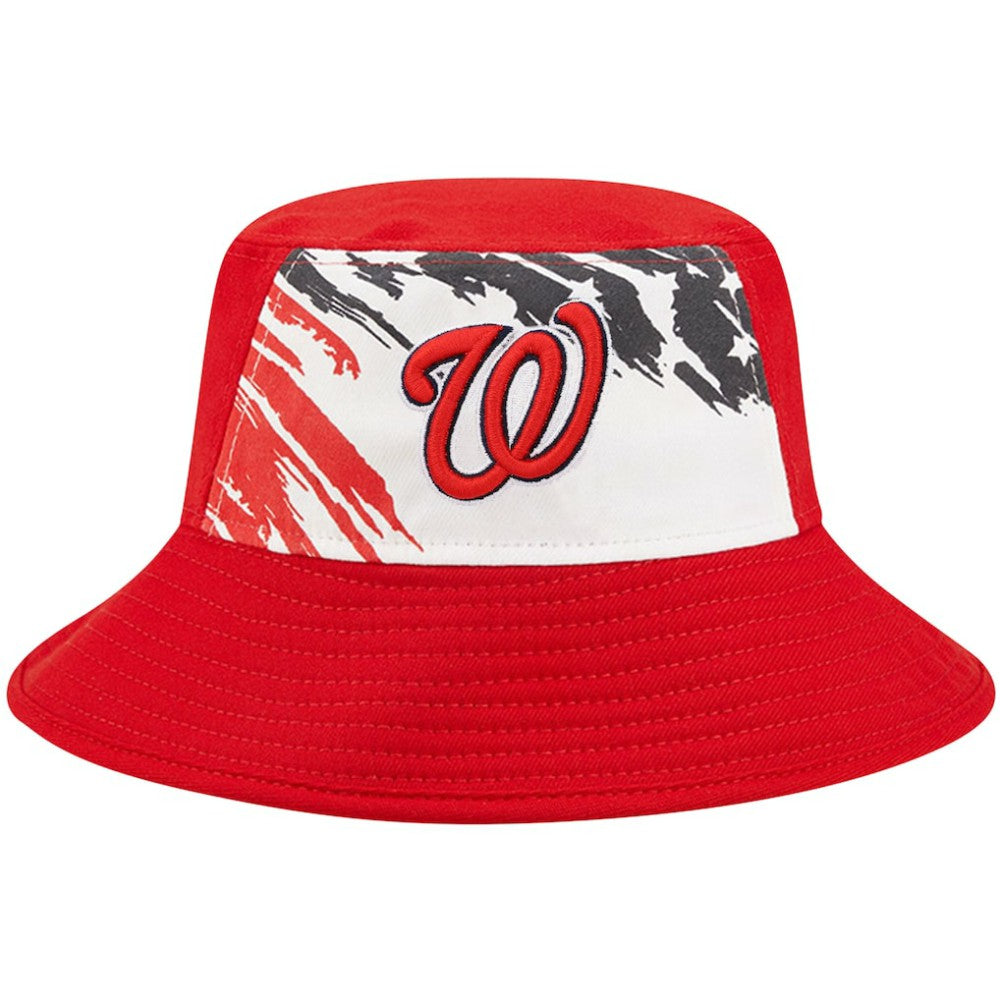 Washington Nationals 2022 4th of July Bucket Hat - Red | New Era