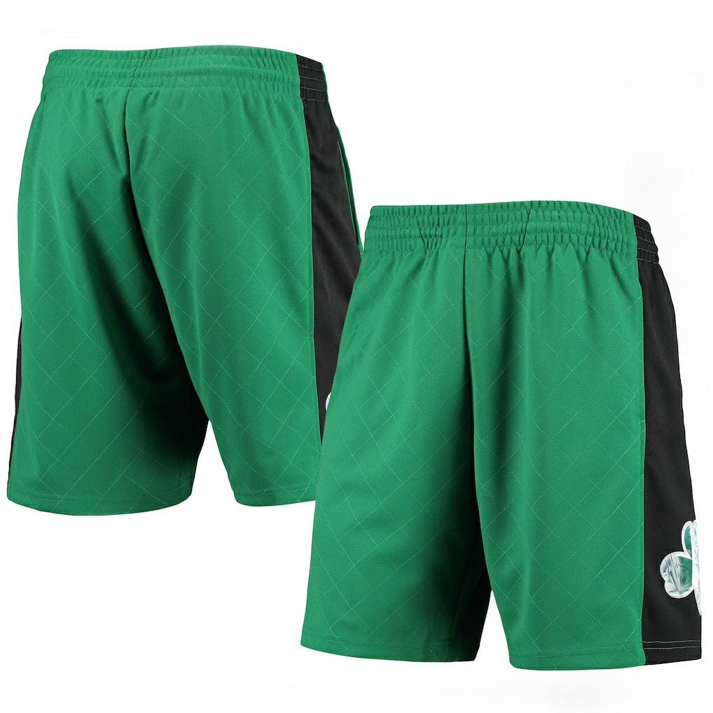 Boston Celtics 2007 Hardwood Classics 75th Anniversary Swingman Shorts - Kelly Green | Mitchell & Ness on sale