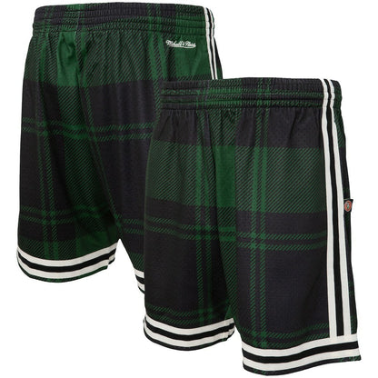 Boston Celtics x Uninterrupted Hardwood Classics Swingman Shorts - Kelly Green/Black | Mitchell & Ness sale