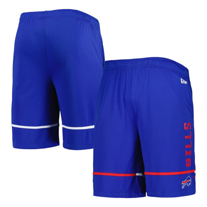 Buffalo Bills New Era Combine Authentic Rusher Training Shorts - Royal for sale