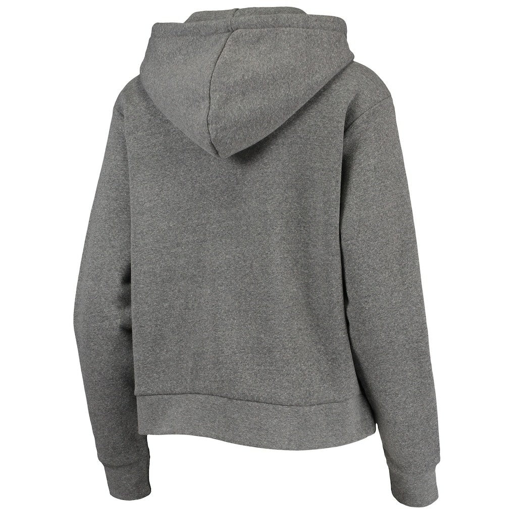 Brooklyn Nets Sportiqe Women's Moments Mixtape Ava Tri-Blend Pullover Hoodie - Heathered Gray cheap