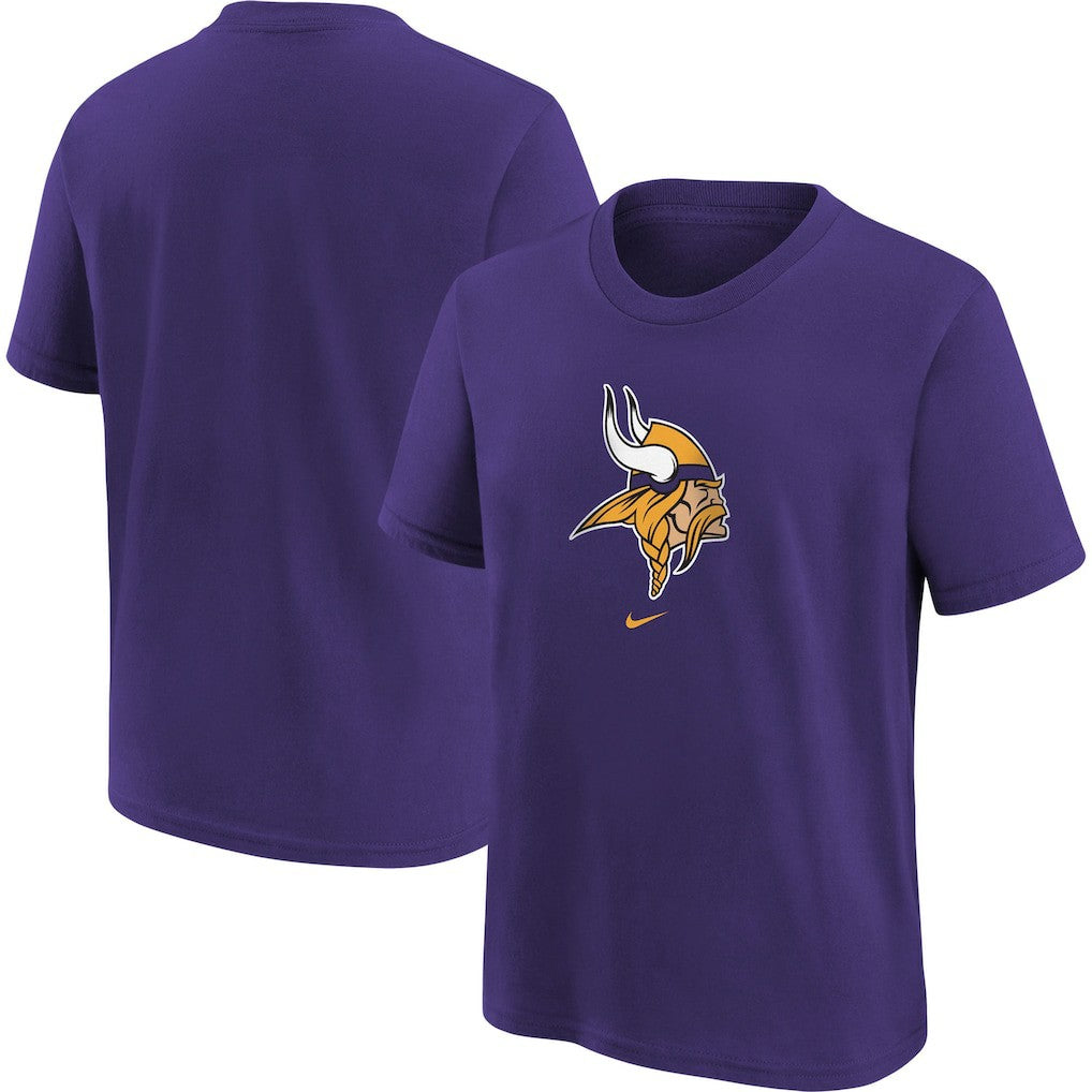Minnesota Vikings Youth Logo T-Shirt - Purple | Nike for sale