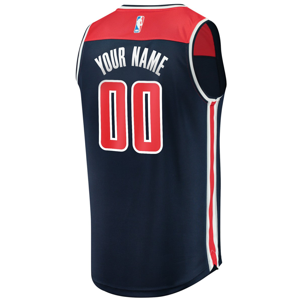 Washington Wizards Fast Break Replica Custom Jersey Navy - Statement Edition | Fanatics shop