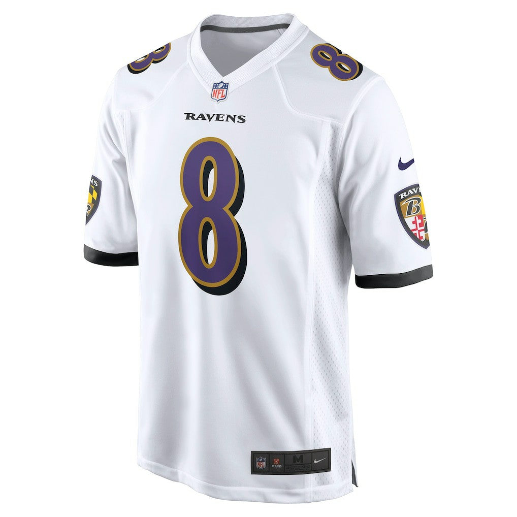 Lamar Jackson Baltimore Ravens Game Jersey - White | Nike cheap