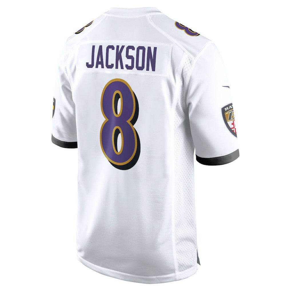 Lamar Jackson Baltimore Ravens Game Jersey - White | Nike cheap