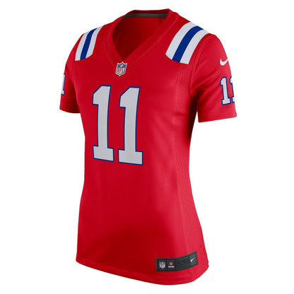 Drew Bledsoe New England Patriots Women's Retired Game Jersey - Red | Nike online