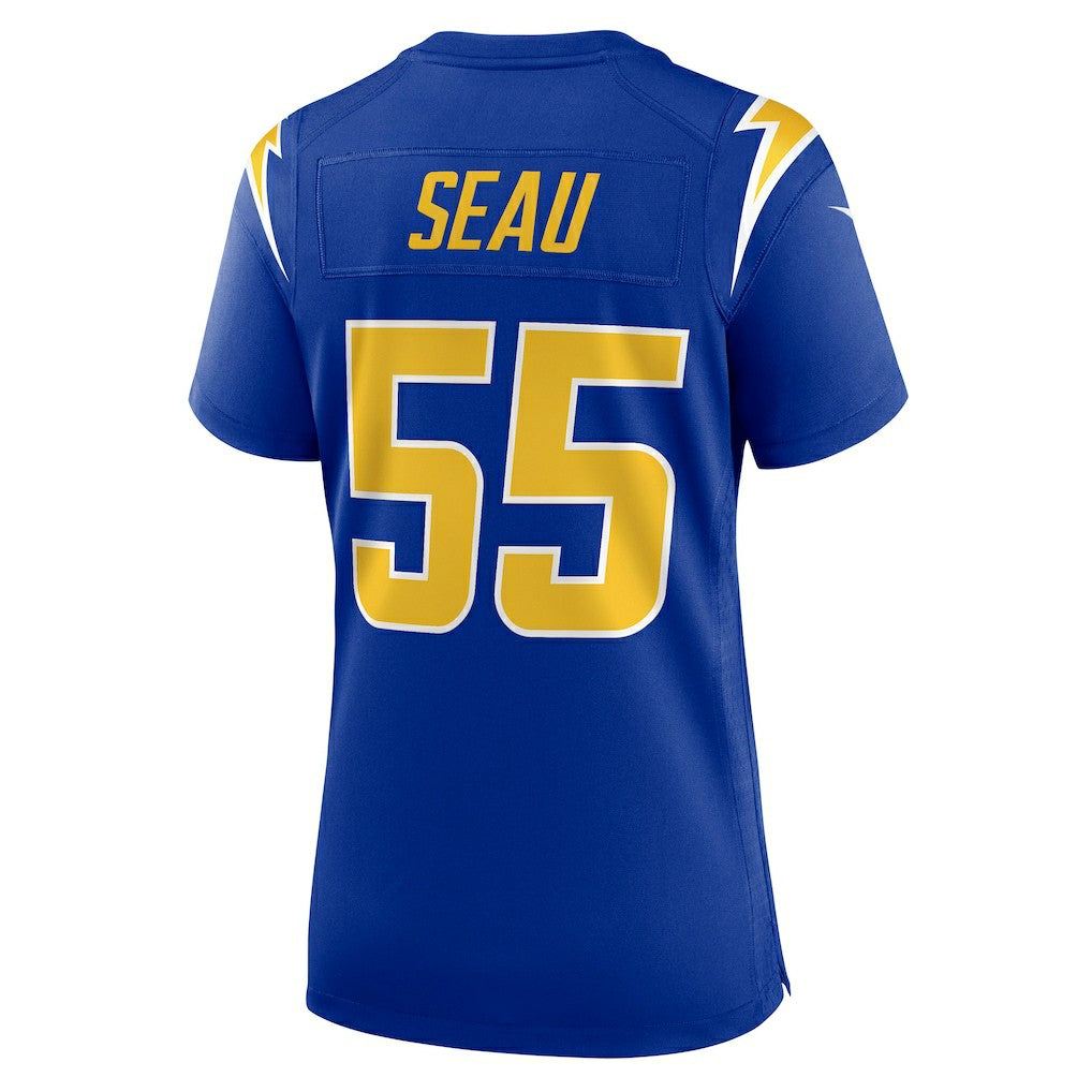 Junior Seau Los Angeles Chargers Women's Retired Game Jersey - Royal | Nike online