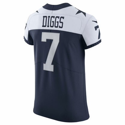 Trevon Diggs Dallas Cowboys Alternate Vapor Elite Jersey - Navy | Nike outlet